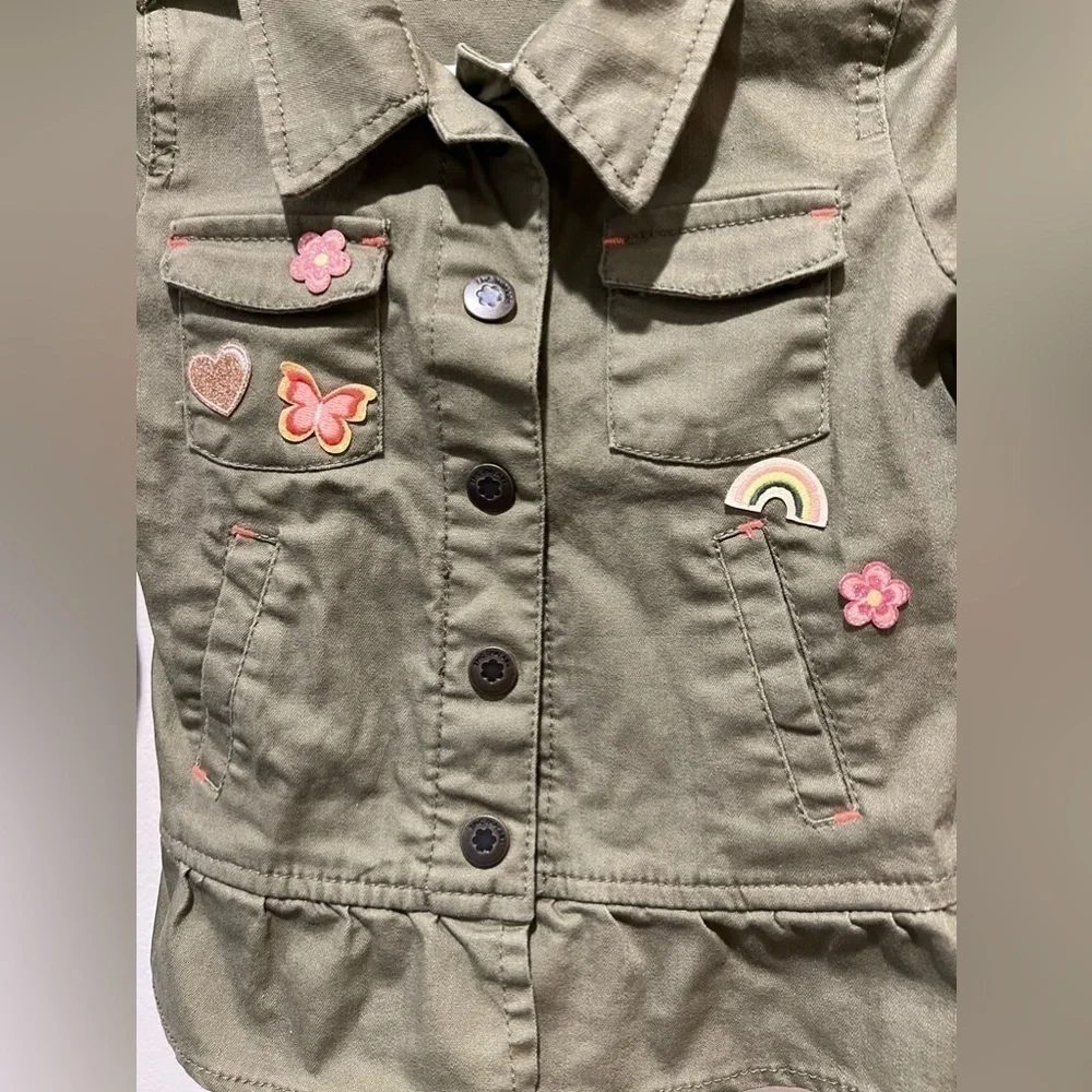 Epic Threads 2T Green Jacket with embellishments